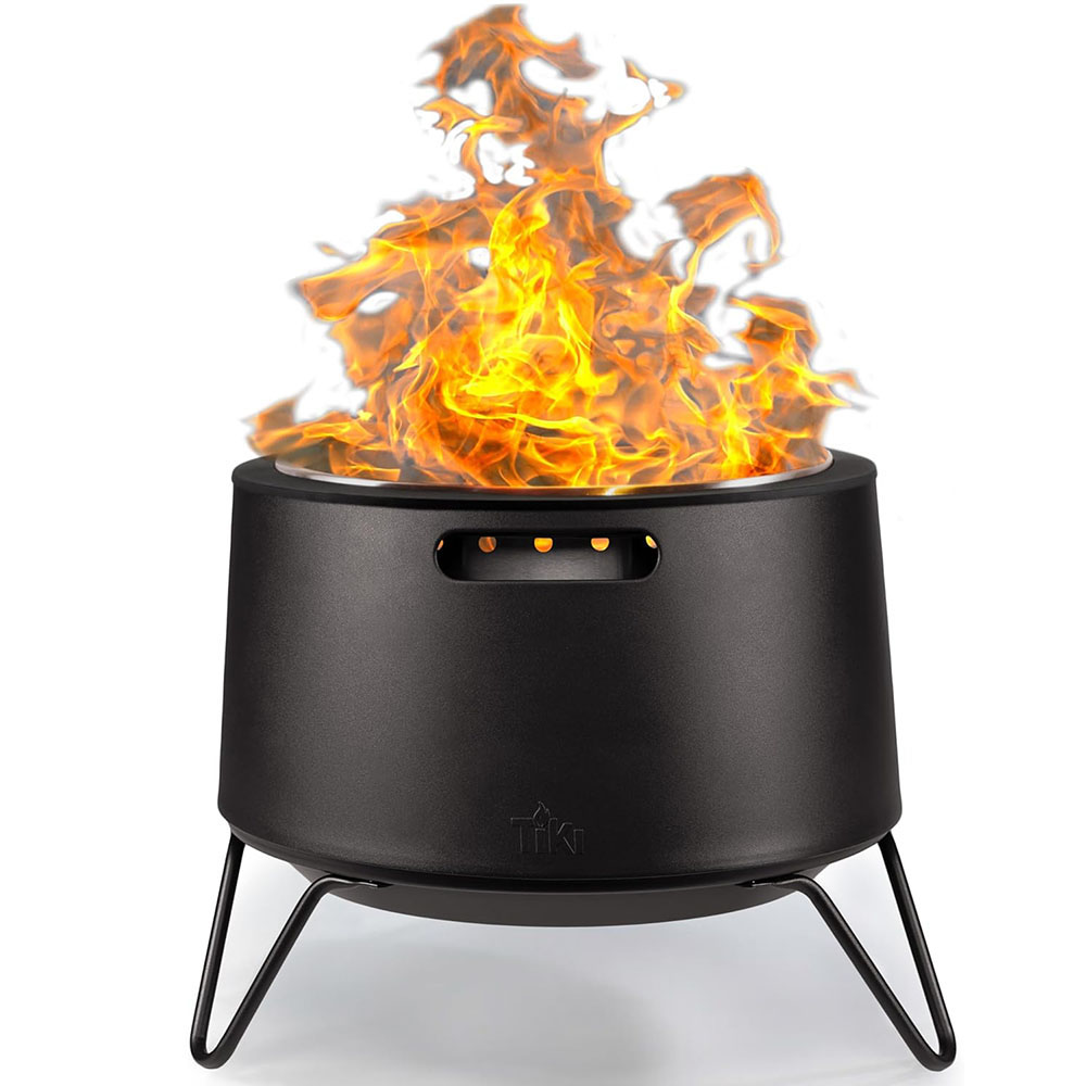 TIKI Brand Smoke Free Patio Fire Pit