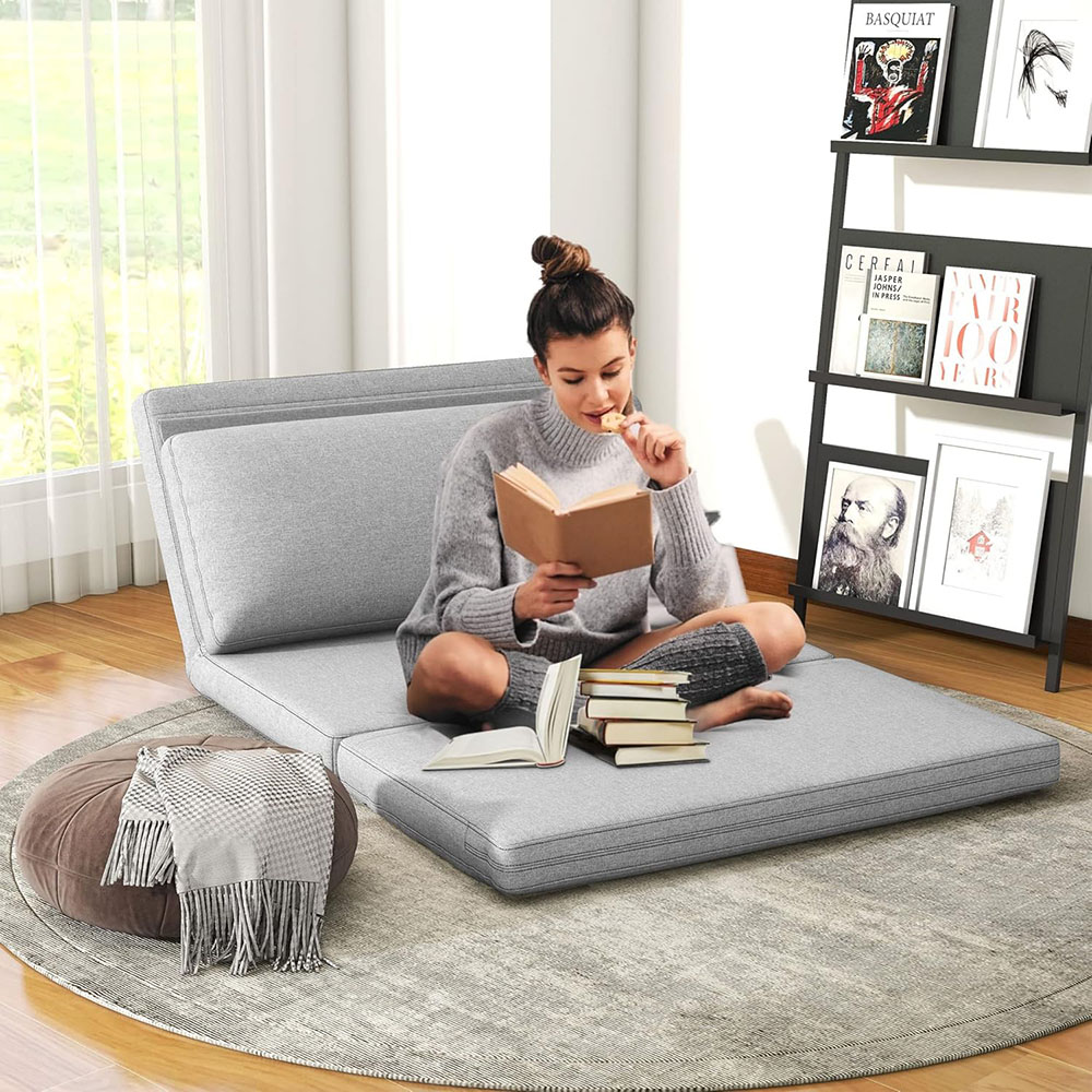 LIFERECORD Convertible Futon Sofa Bed 4 in 1 Multifunctional