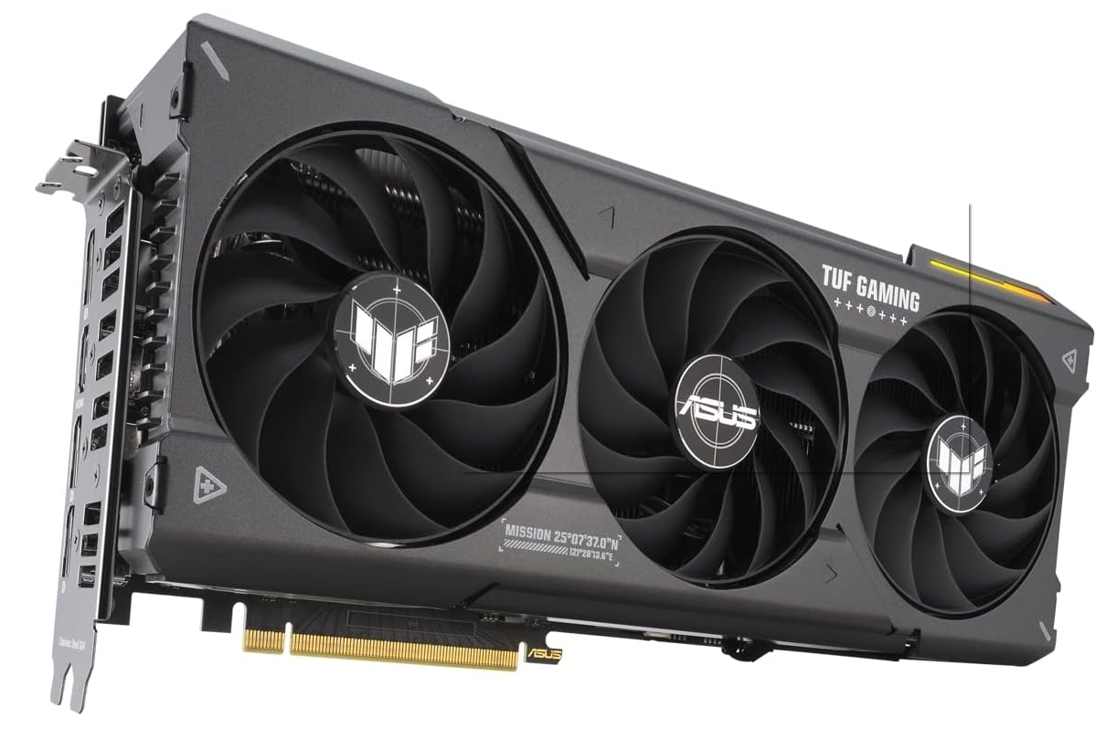 ASUS TUF Gaming GeForce RTX 4070 OC Edition Gaming Graphics Card (PCIe 4.0, 12GB GDDR6X, DLSS 3, HDMI 2.1a, DisplayPort 1.4a)