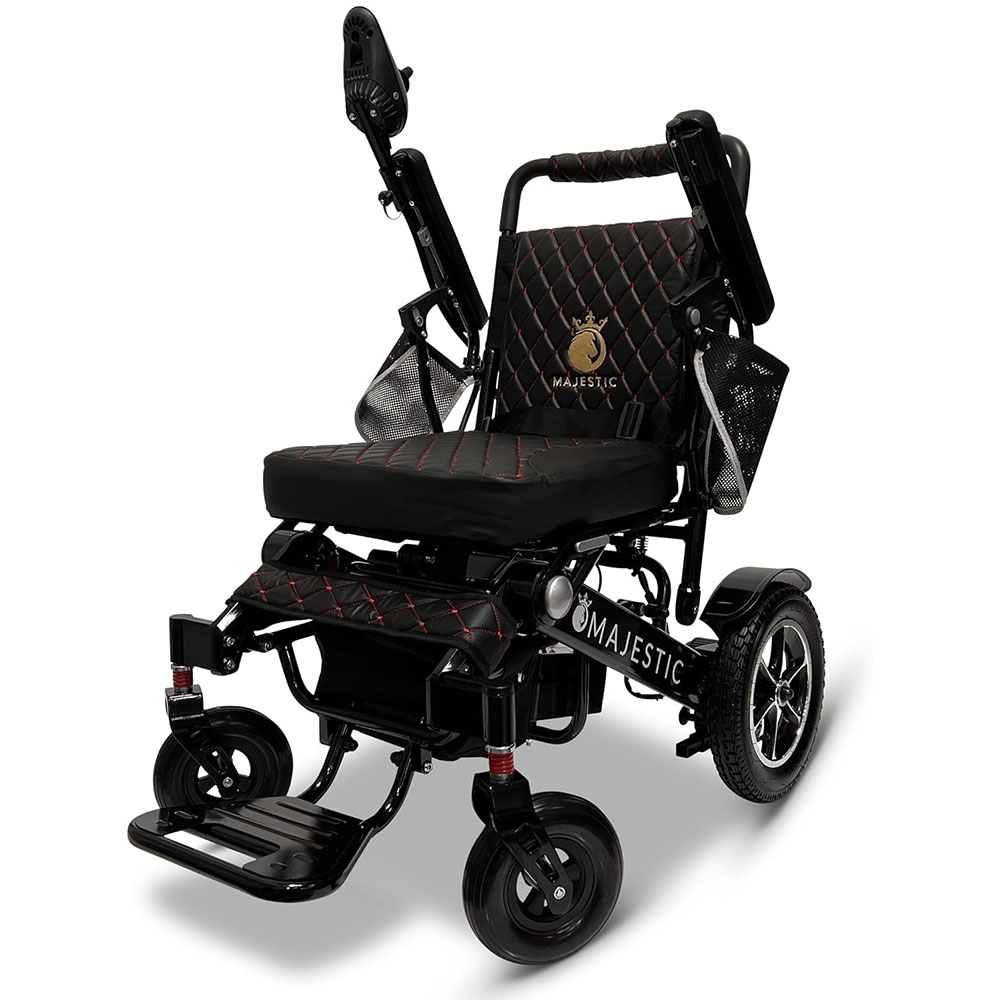 Majestic IQ-7000,Lightweight foldable electric wheelchair for the elderly, durable and ultra-light wheelchair