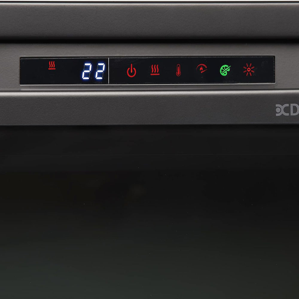 Dimplex Multi-Fire XHD 28 inch Plug-in Electric Firebox with Acrylic Ember Media Bed