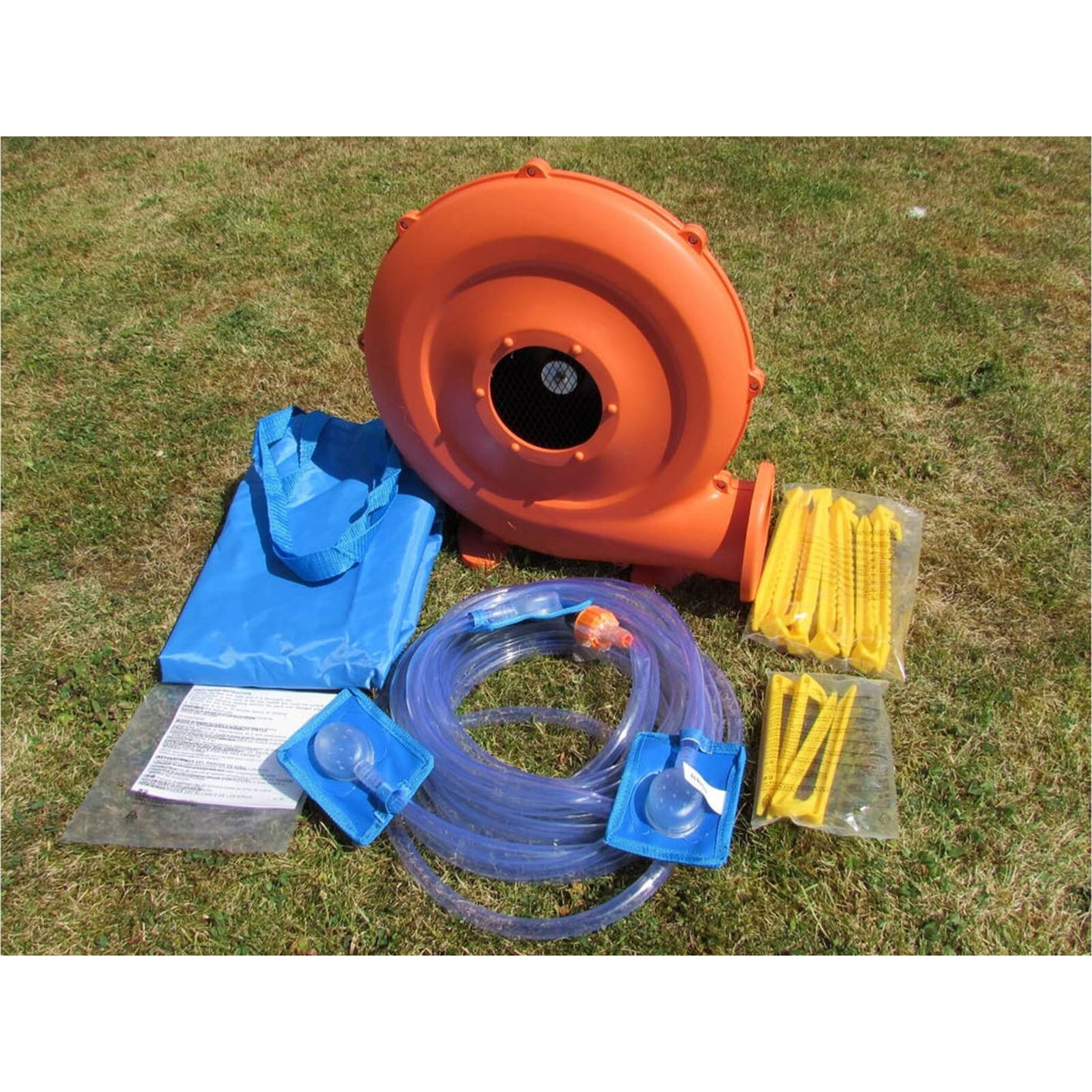 The BeBop Fortress needs no introduction. Attach the water tubing supplied and turn this bouncy castle and slide into a wild water park in a matter of minutes. The lifting drawbridge is a great addition to this all year round favourite.    - Bouncy c