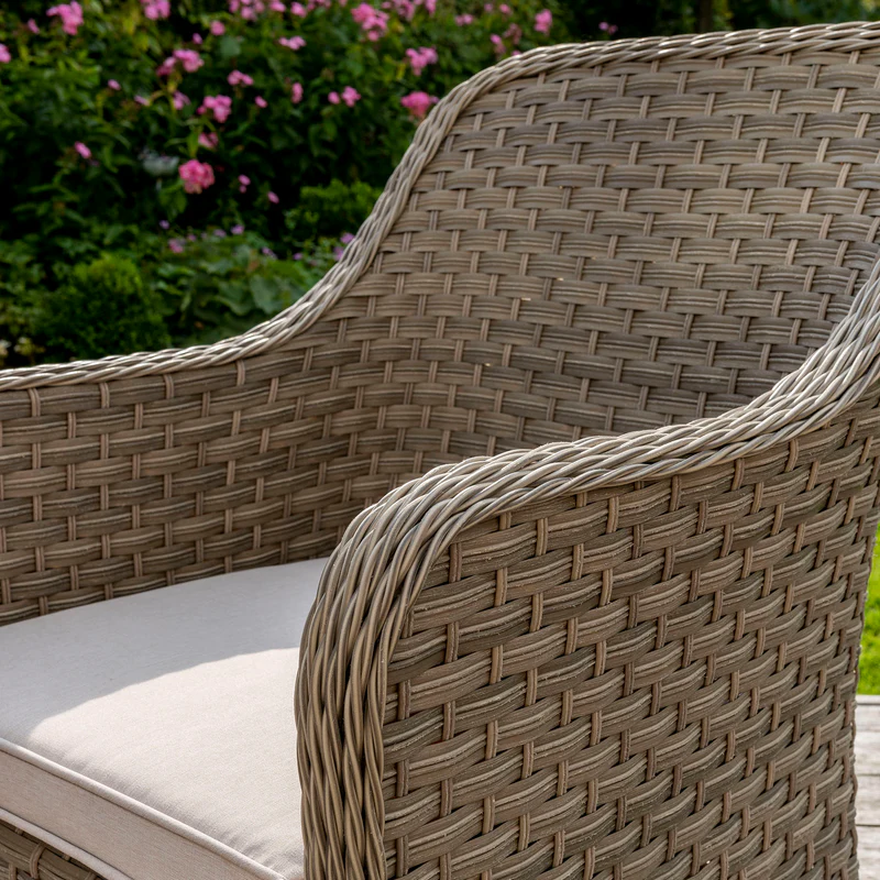 Kettler Charlbury Signature 6 Seater Round Rattan Garden Furniture Set
