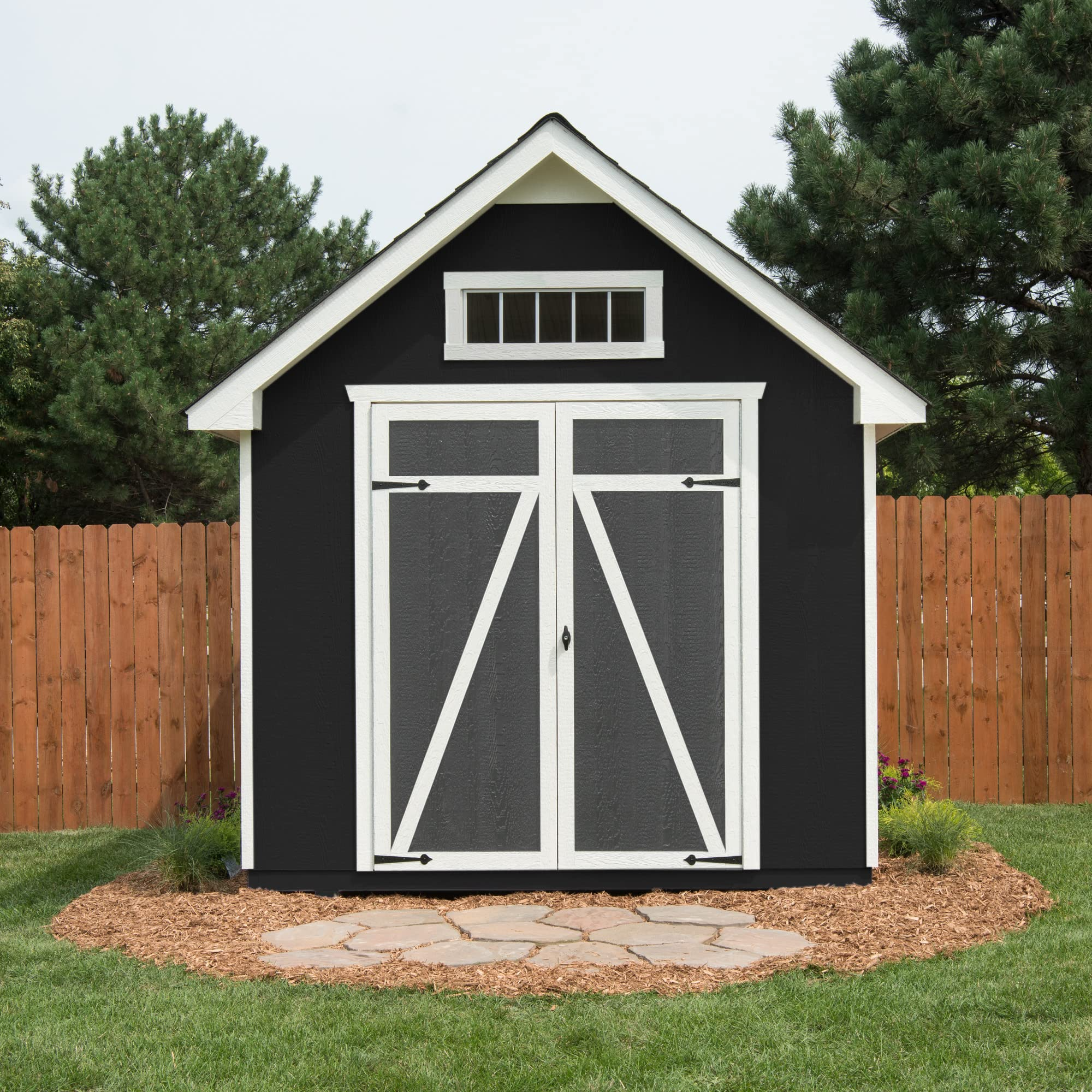 【Storage Shed】Trident 8x12 Do-it-Yourself Wooden Storage Shed