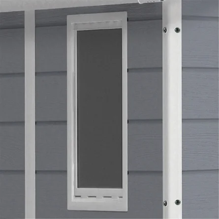 Keter Manor Outdoor Garden Storage Shed, Beige, 4 x8、6 x6、6 x 8 ft