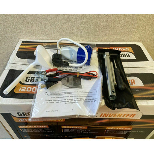 Vechline Generator 240v Petrol Portable Suitcase i2000 1800w Caravan Motorhome