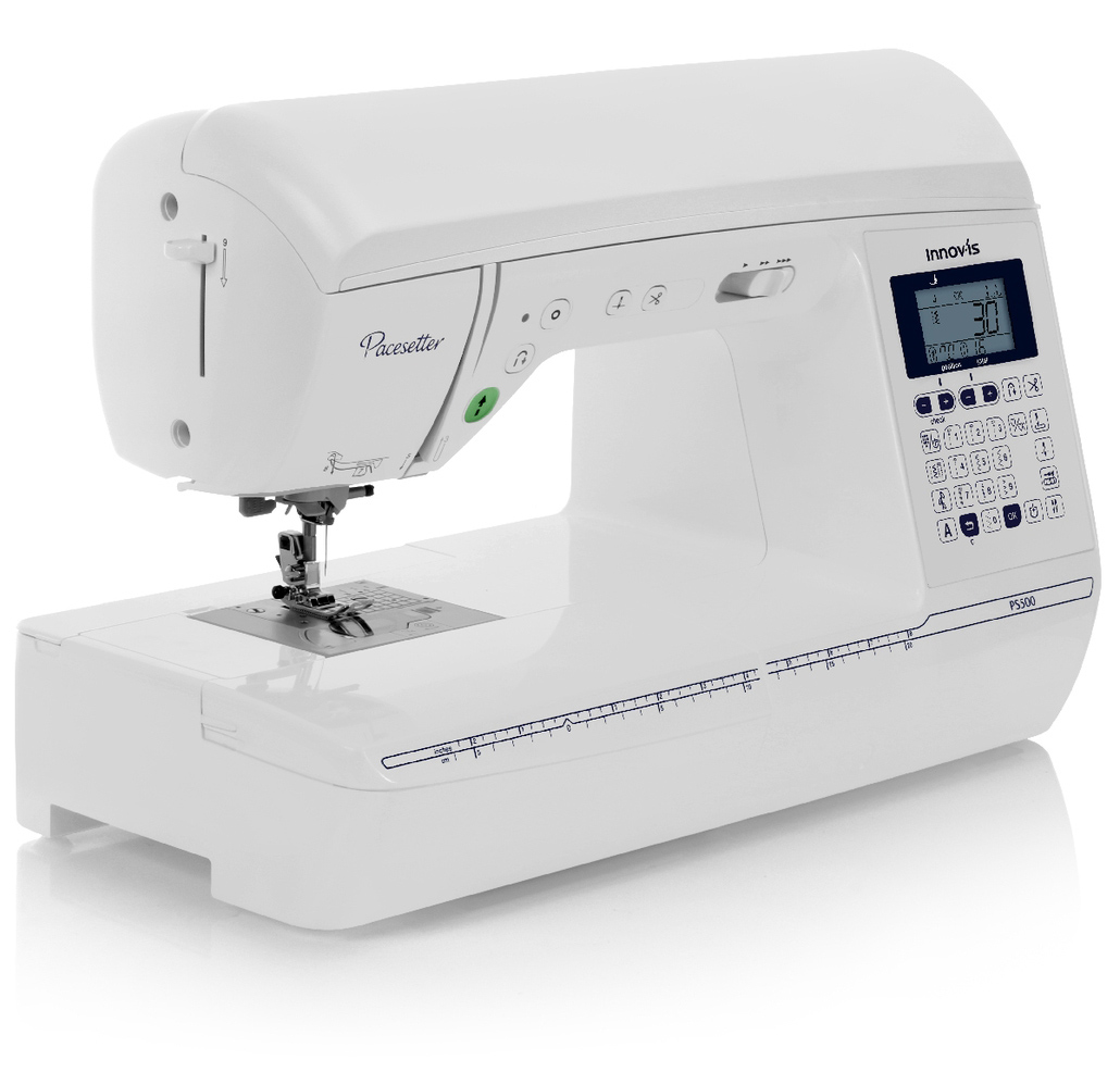 Bro Innov-ís Pacesetter PS500 Computerized Sewing Machine / Optional Distin Starter Sewing Package