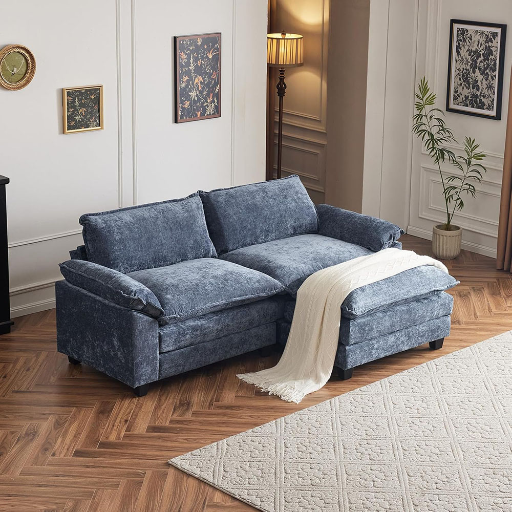 Karl home Sectional Sofa Modular Deep Seat Sofa Couch