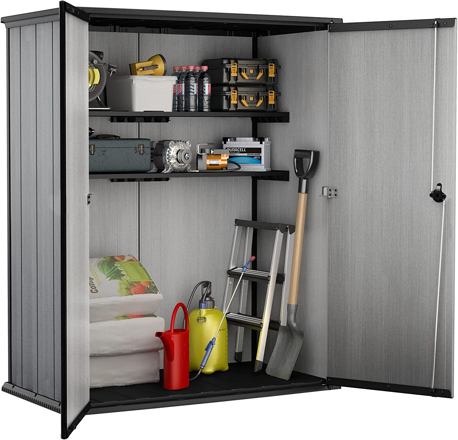 Keter High Store Outdoor Plastic Garden Storage Shed