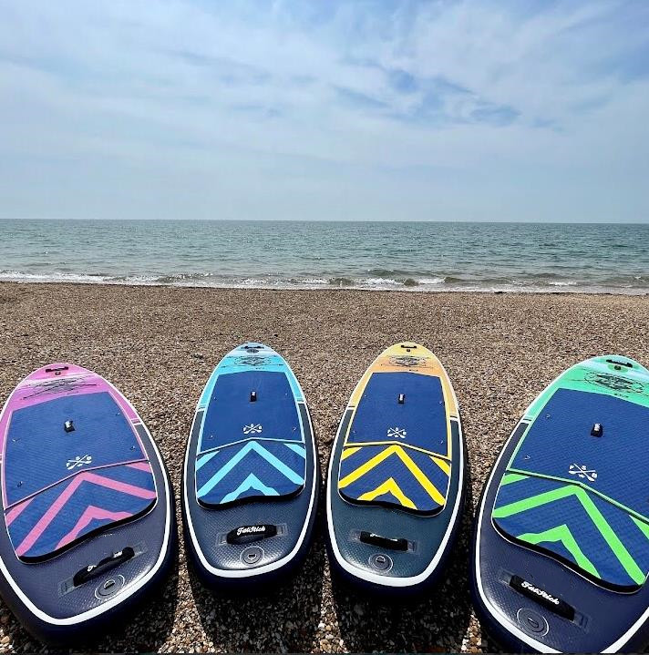 PURE ART 10’6 INFLATABLE PADDLE BOARD SUP PACKAGE