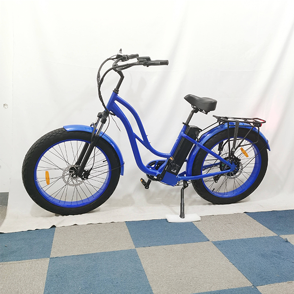 5005-Electric Bicycle 26 Inch Fat Tire 750w Ebike 500w 48v 7 Speeds Aluminum Alloy Fat Bike Beach Electric Bike