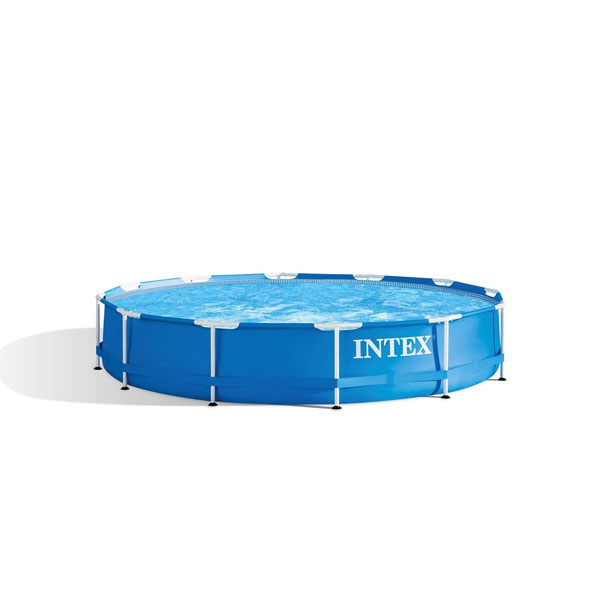 INTEX 28211EH 12ft x 30in Metal Frame Pool with Cartridge Filter Pump
