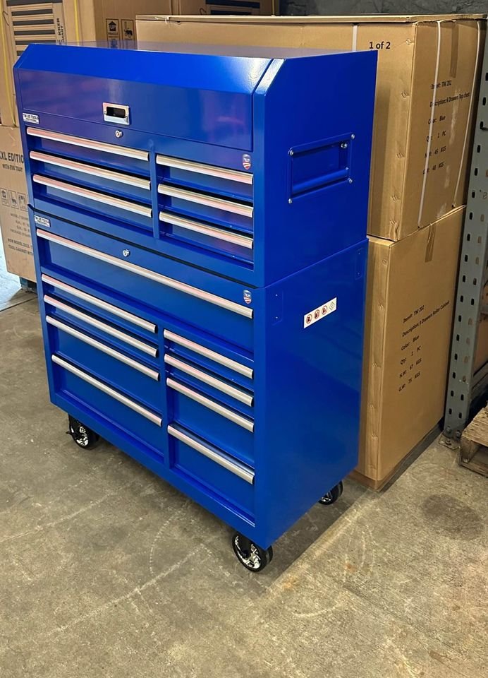2 PIECE 41” INCH 15 DRAWER TOOL CHEST