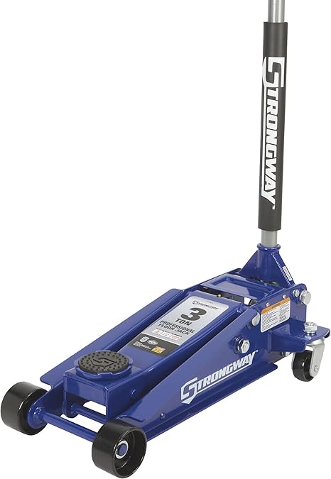 Strongway Long-Distance, Low-Profile Professional Service Floor Socket — 3-tonne Capacity